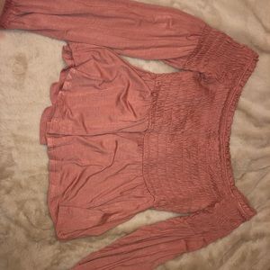 off the shoulder shirt